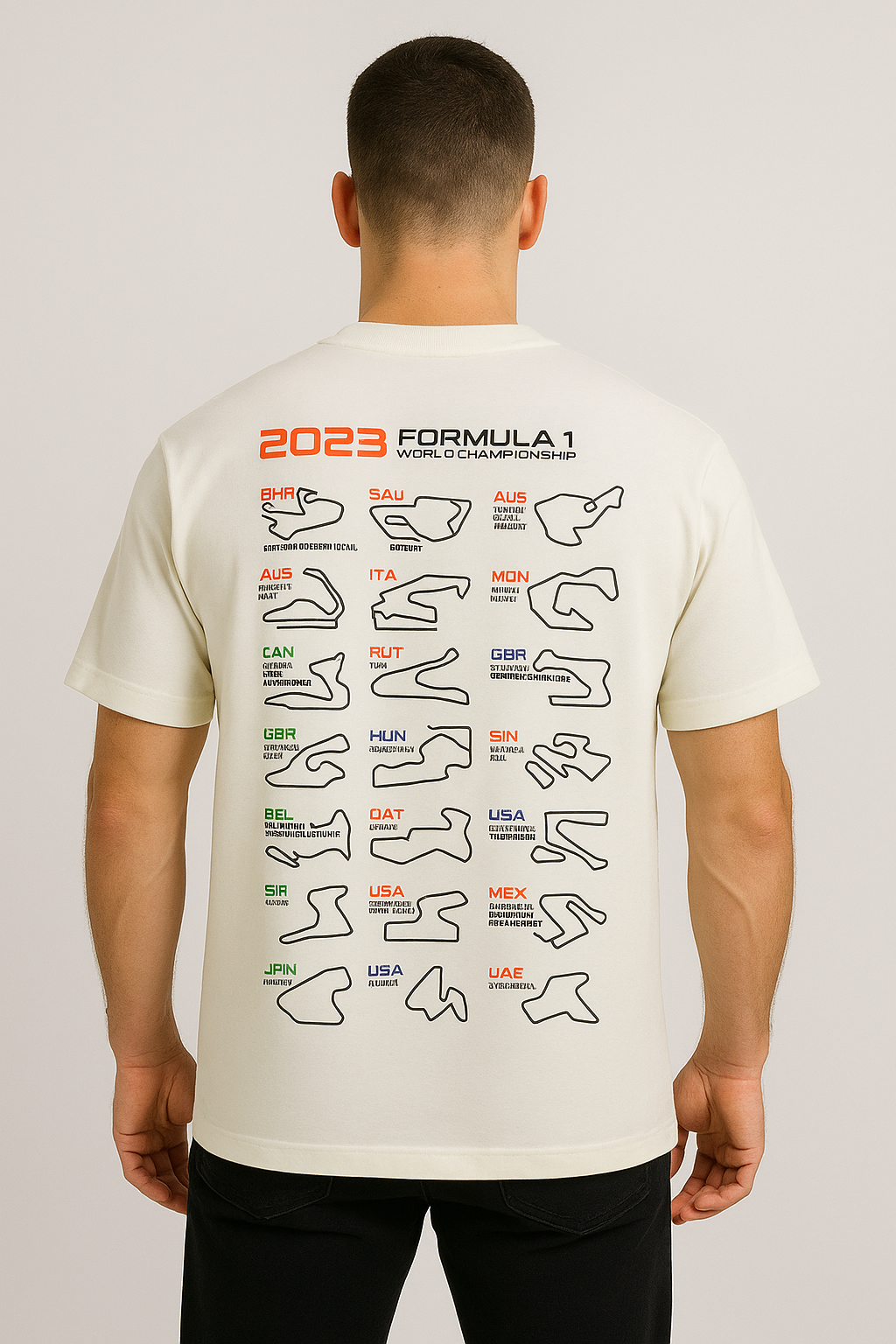F1 RACE COURSE T-SHIRT